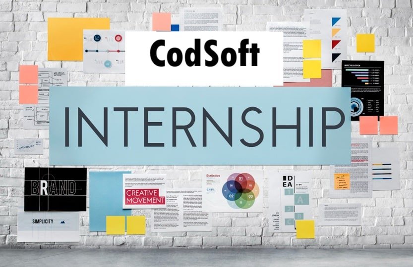 CodSoft Internship