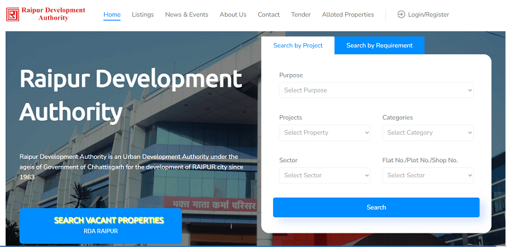 RDA Raipur Plot Scheme