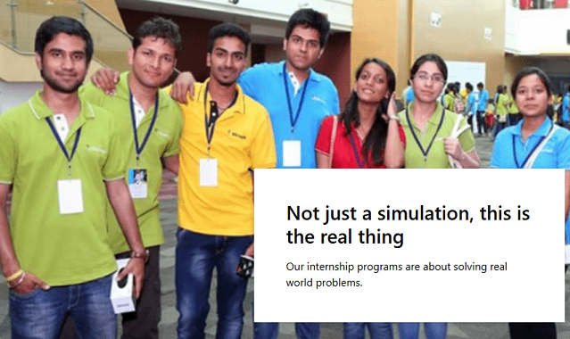 Microsoft Software Engineer Internship