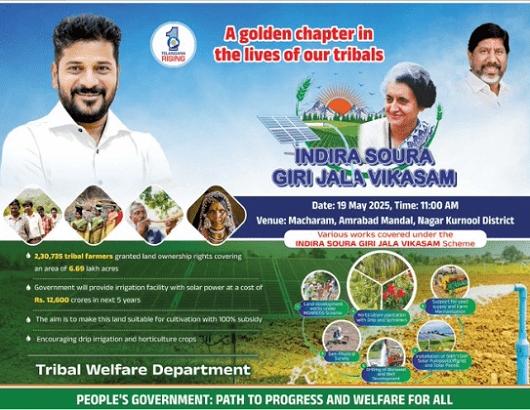 Indira Soura Giri Jala Vikasam scheme